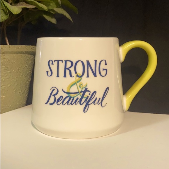 Threshold | 16 oz Porcelain Strong & Beautiful Mug